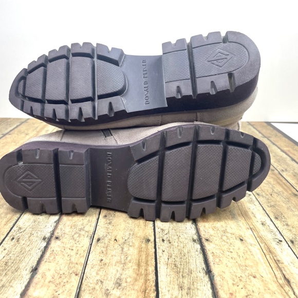 Donald Pliner “Ease” Suede Combat Boot in Light Taupe, Size 7.5 M - Picture 6 of 15